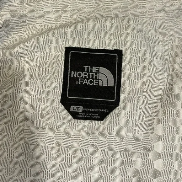 The North Face Black Jacket with Blue Logo - Picture 2 of 3